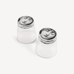 Glasses And Coasters<Fornasetti 2 Glasses Set Tema E Variazioni Black