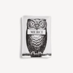 Design Ashtrays<Fornasetti Ashtray Civetta White/Black