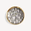 Design Ashtrays<Fornasetti Ashtray Congresso Di Civette White/Black/Gold
