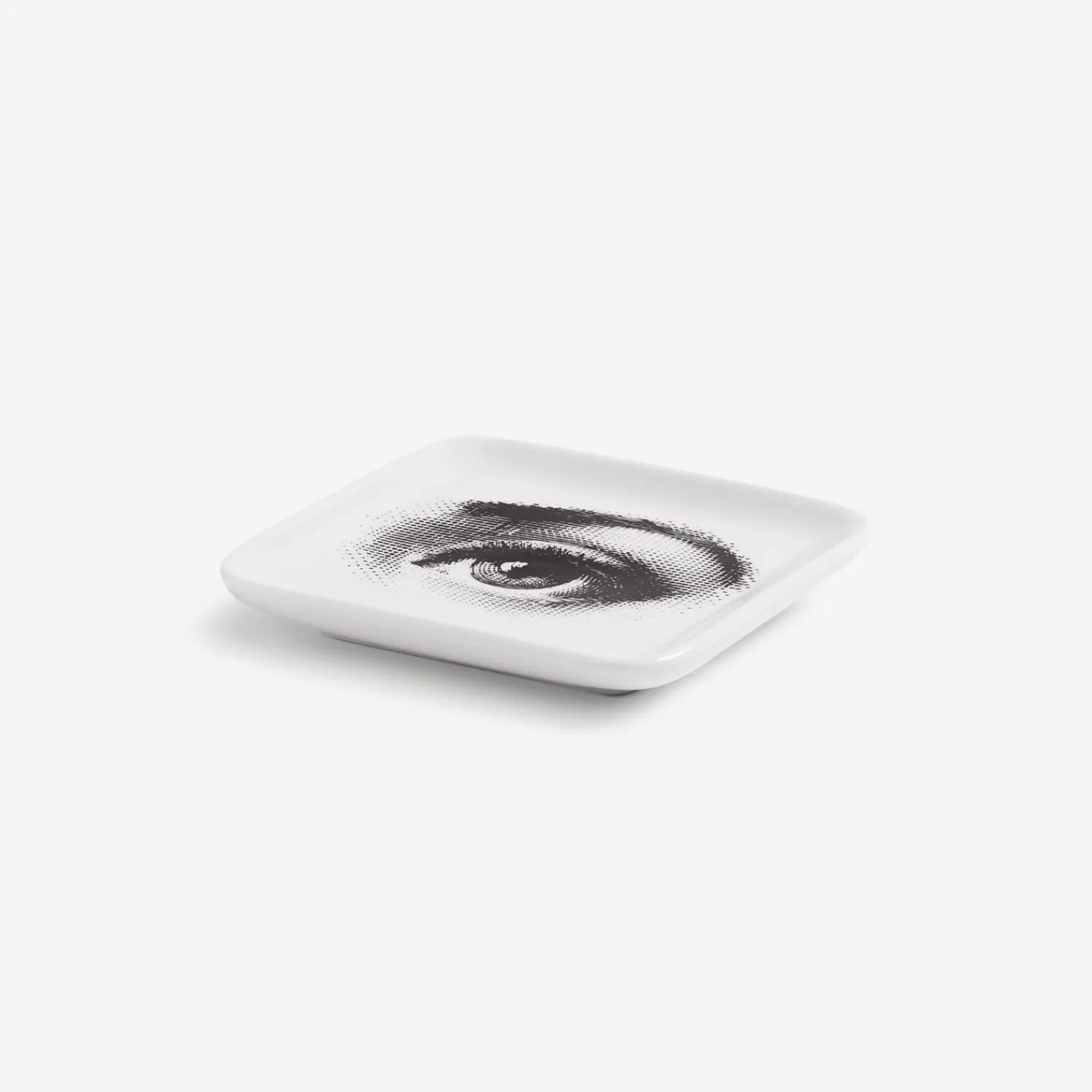 Design Ashtrays<Fornasetti Ashtray Occhio White/Black