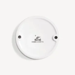 Design Ashtrays<Fornasetti Ashtray Stemma Di Civette White/Black/Gold