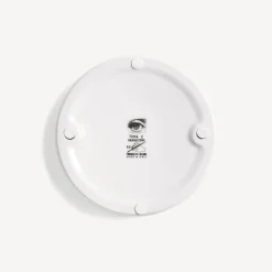 Design Ashtrays<Fornasetti Ashtray Tema E Variazioni N.10 White/Black/Gold