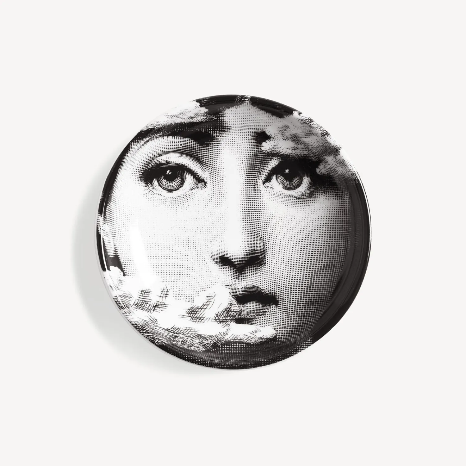 Design Ashtrays<Fornasetti Ashtray Tema E Variazioni N.139 White/Black