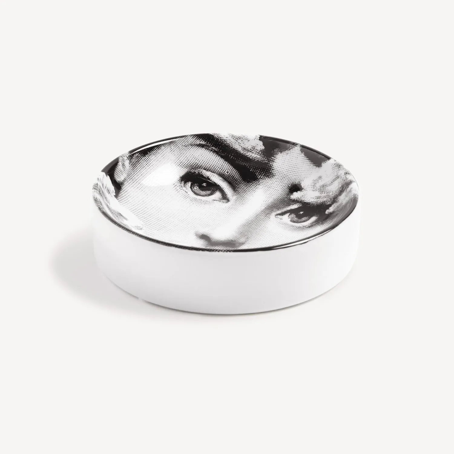 Design Ashtrays<Fornasetti Ashtray Tema E Variazioni N.139 White/Black