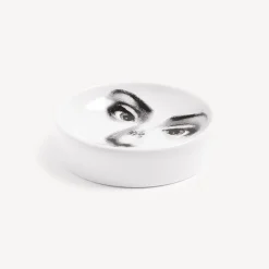 Design Ashtrays<Fornasetti Ashtray Tema E Variazioni N.396 White/Black