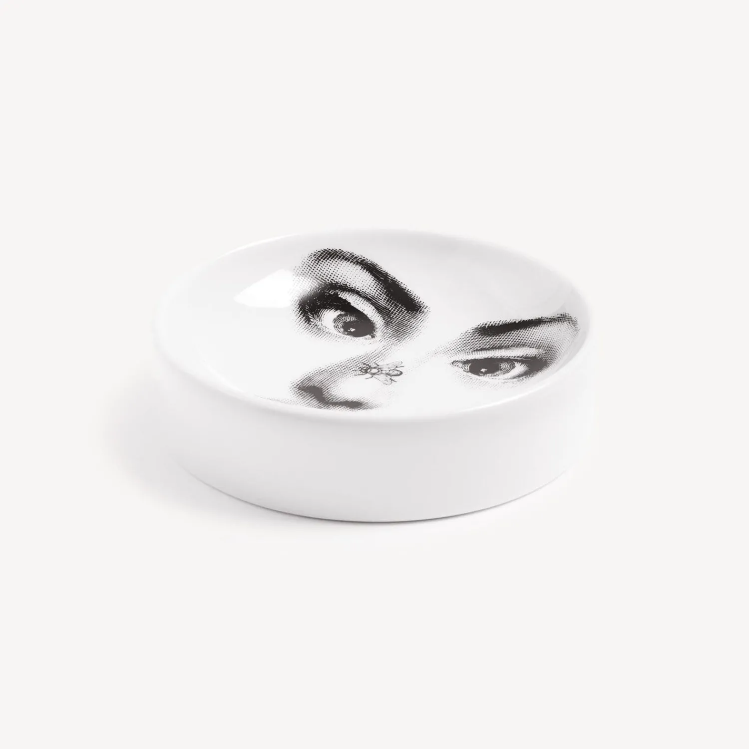 Design Ashtrays<Fornasetti Ashtray Tema E Variazioni N.396 White/Black