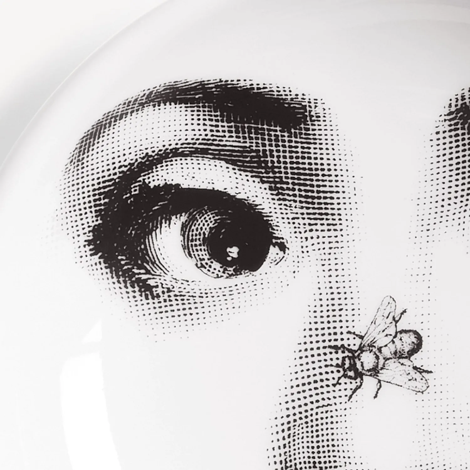 Design Ashtrays<Fornasetti Ashtray Tema E Variazioni N.396 White/Black