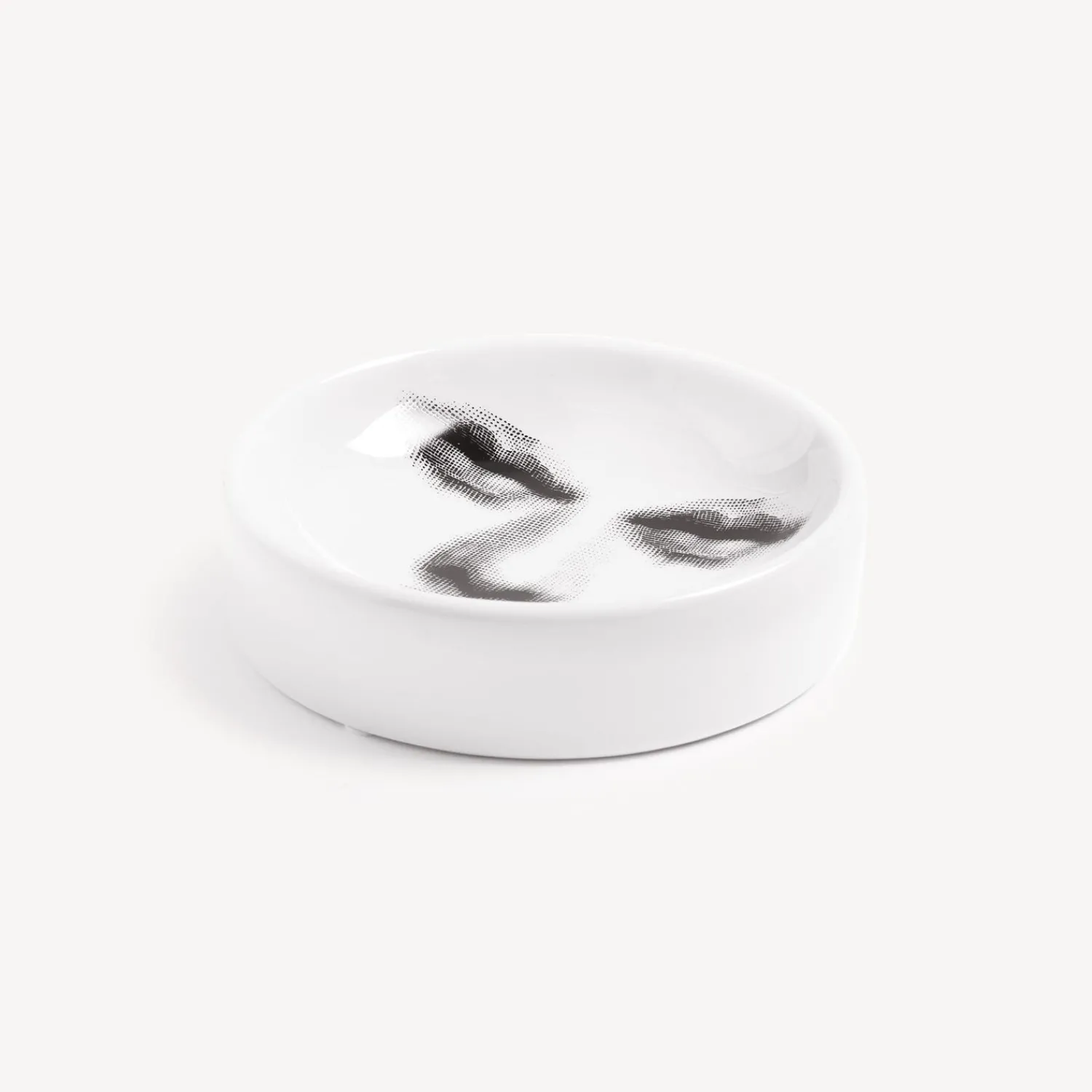 Design Ashtrays<Fornasetti Ashtray Tema E Variazioni N.394 White/Black