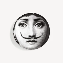 Design Ashtrays<Fornasetti Ashtray Tema E Variazioni N.21 White/Black