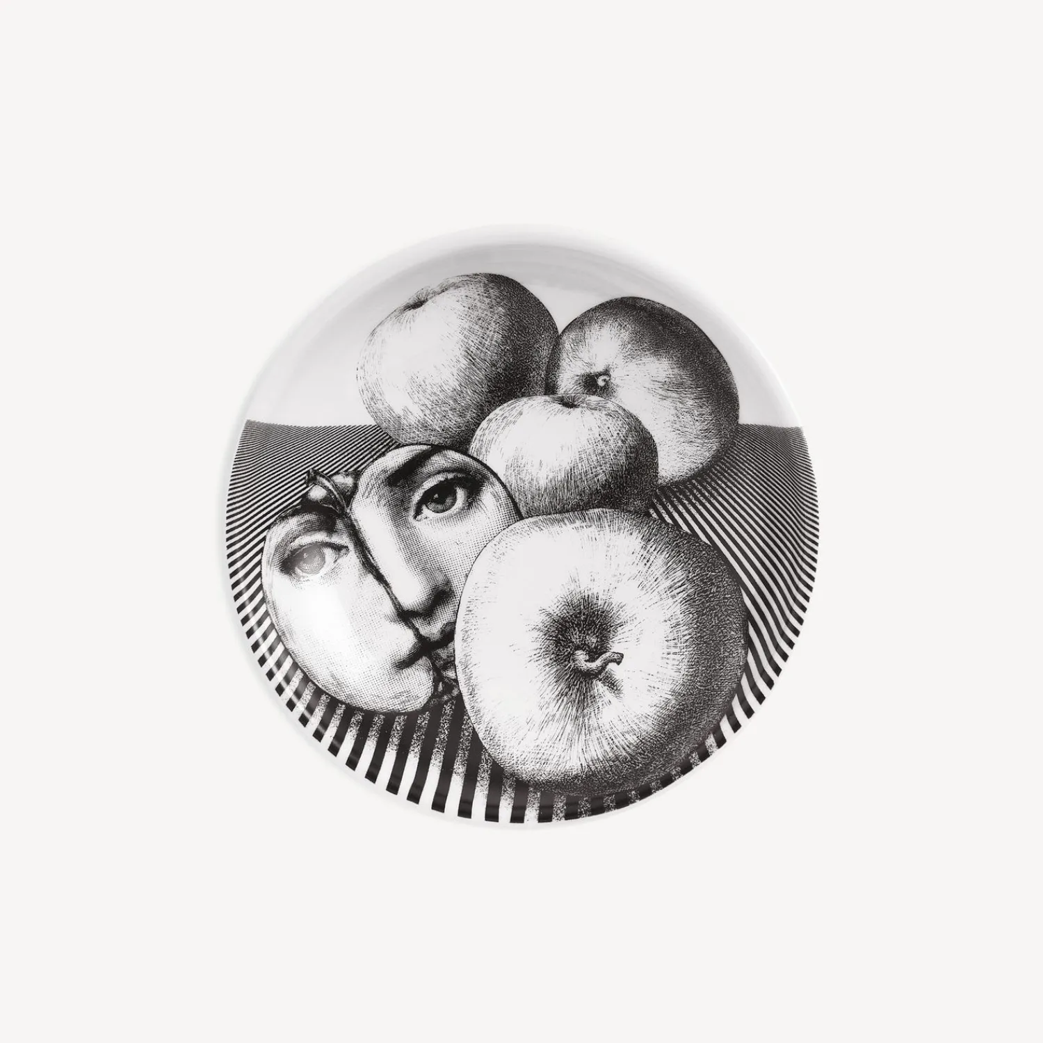 Design Ashtrays<Fornasetti Ashtray Tema E Variazioni N.390 White/Black