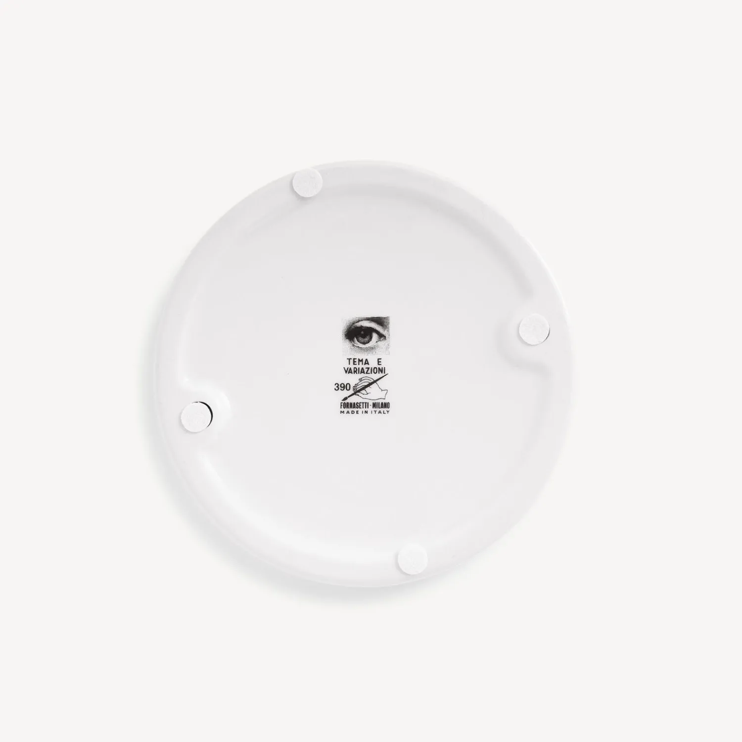 Design Ashtrays<Fornasetti Ashtray Tema E Variazioni N.390 White/Black