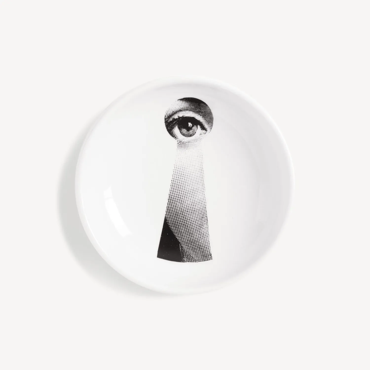Design Ashtrays<Fornasetti Ashtray Tema E Variazioni N.14 White/Black