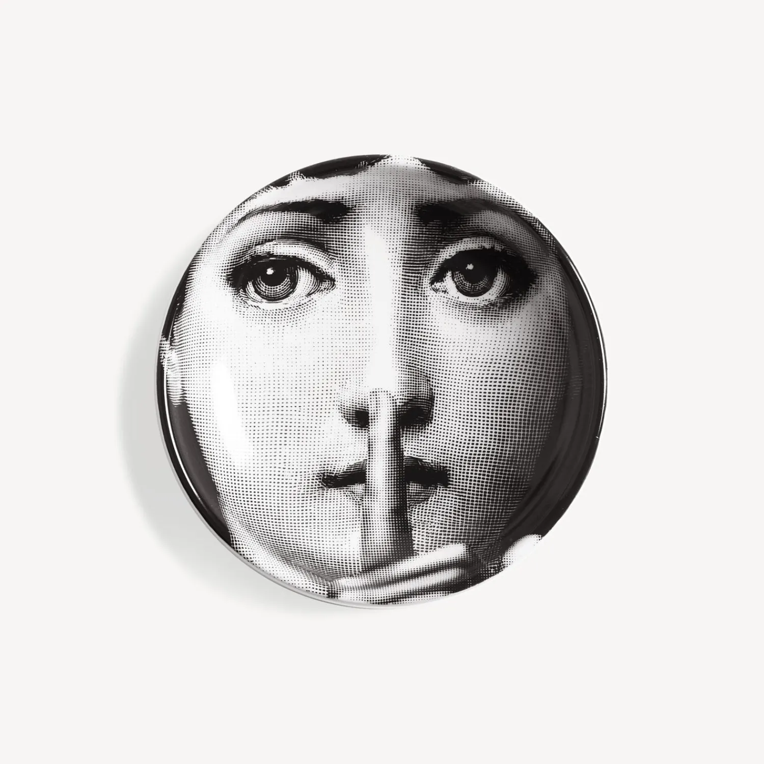 Design Ashtrays<Fornasetti Ashtray Tema E Variazioni N.334 White/Black
