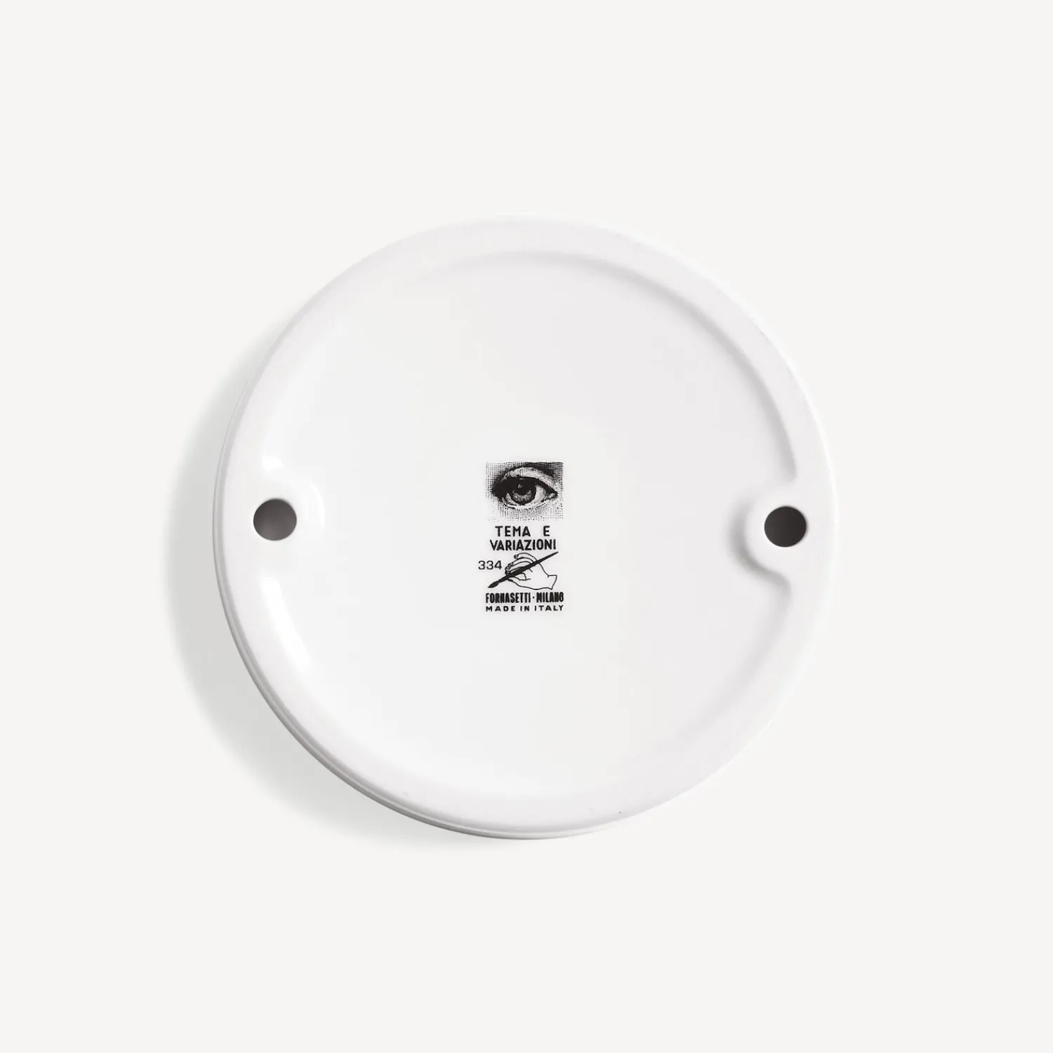 Design Ashtrays<Fornasetti Ashtray Tema E Variazioni N.334 White/Black