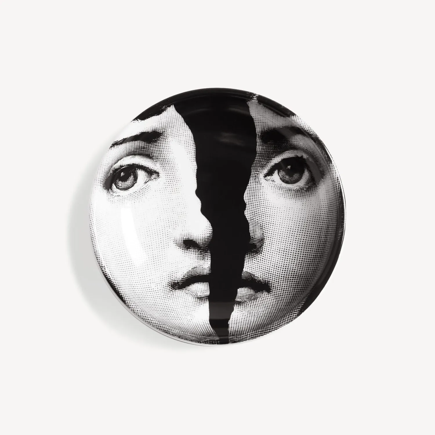 Design Ashtrays<Fornasetti Ashtray Tema E Variazioni N.10 White/Black