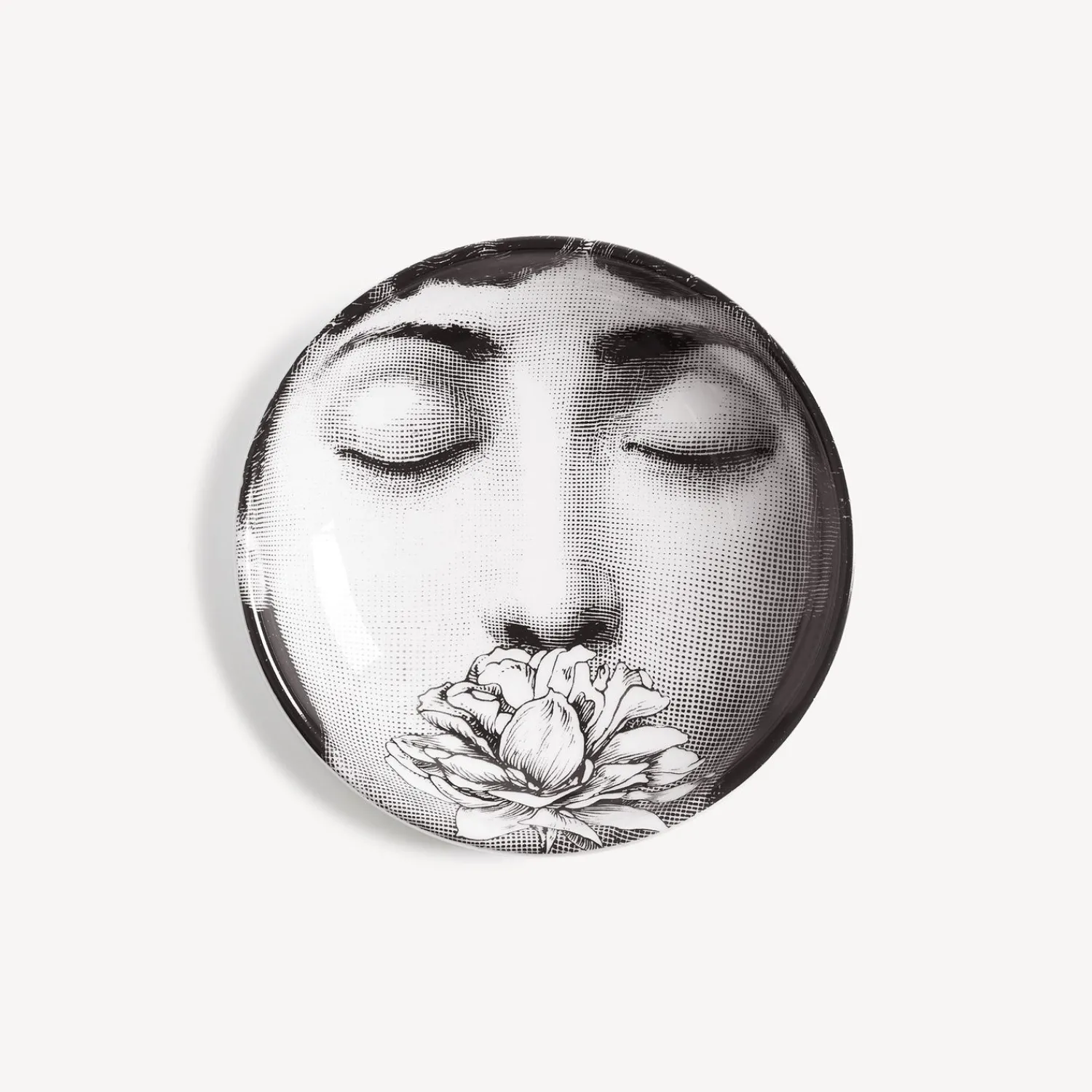 Design Ashtrays<Fornasetti Ashtray Tema E Variazioni N.393 White/Black