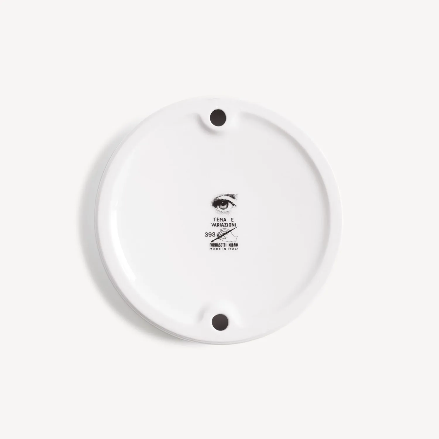 Design Ashtrays<Fornasetti Ashtray Tema E Variazioni N.393 White/Black