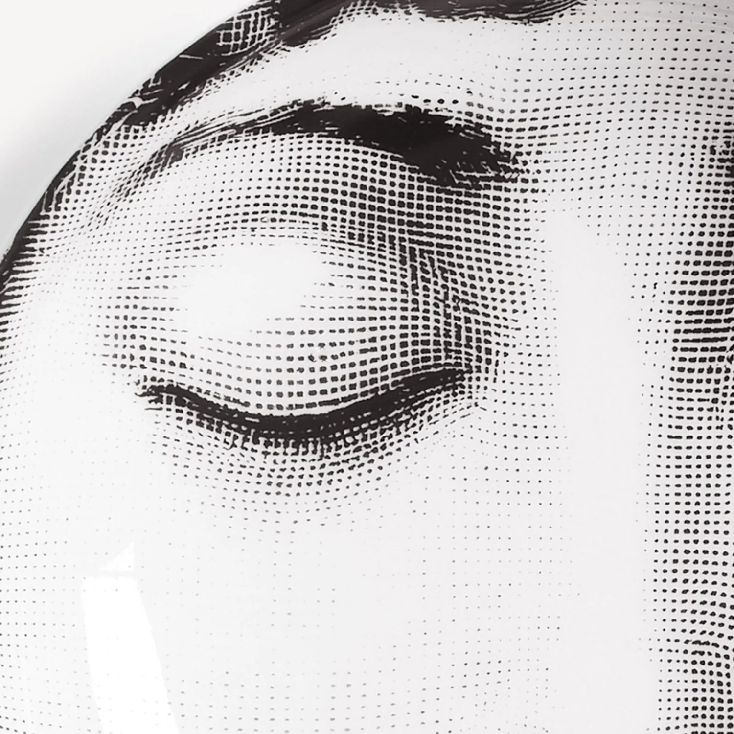 Design Ashtrays<Fornasetti Ashtray Tema E Variazioni N.393 White/Black