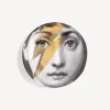 Design Ashtrays<Fornasetti Ashtray Tema E Variazioni N.375 White/Black/Gold