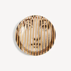 Design Ashtrays<Fornasetti Ashtray Tema E Variazioni N.34 White/Black/Gold