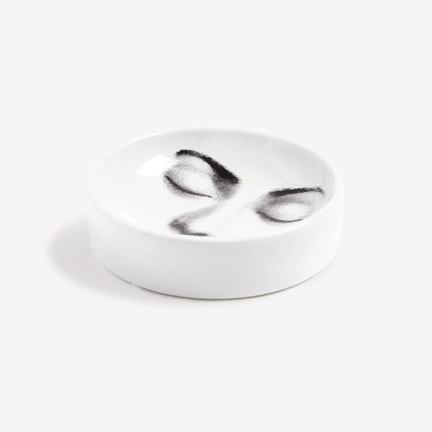 Design Ashtrays<Fornasetti Ashtray Tema E Variazioni N.213 White/Black