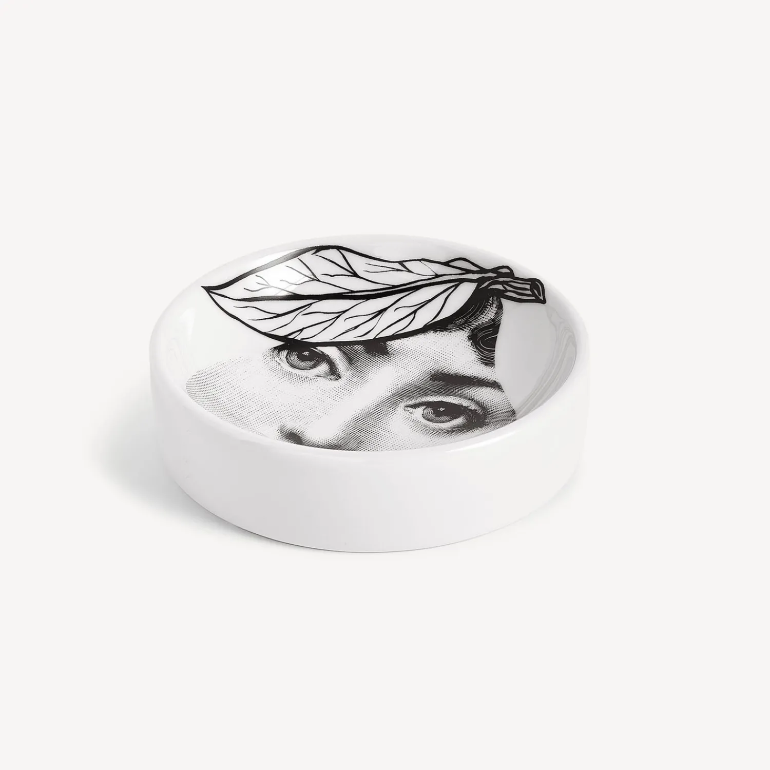 Design Ashtrays<Fornasetti Ashtray Tema E Variazioni N.24 White/Black