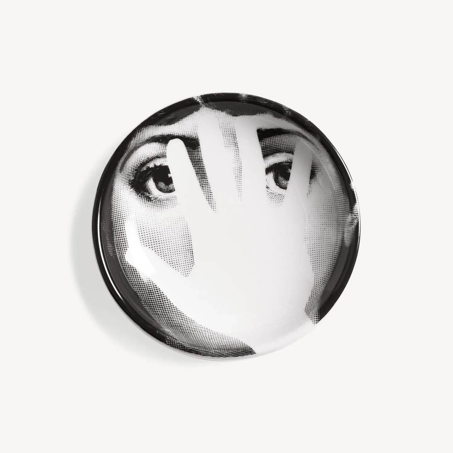 Design Ashtrays<Fornasetti Ashtray Tema E Variazioni N.16 White/Black