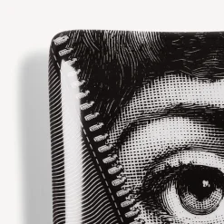Design Ashtrays<Fornasetti Ashtray Tema E Variazioni N.401 White/Black