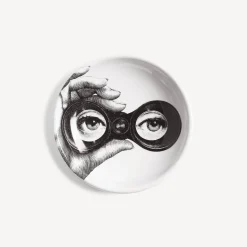 Design Ashtrays<Fornasetti Ashtray Tema E Variazioni N.371 White/Black