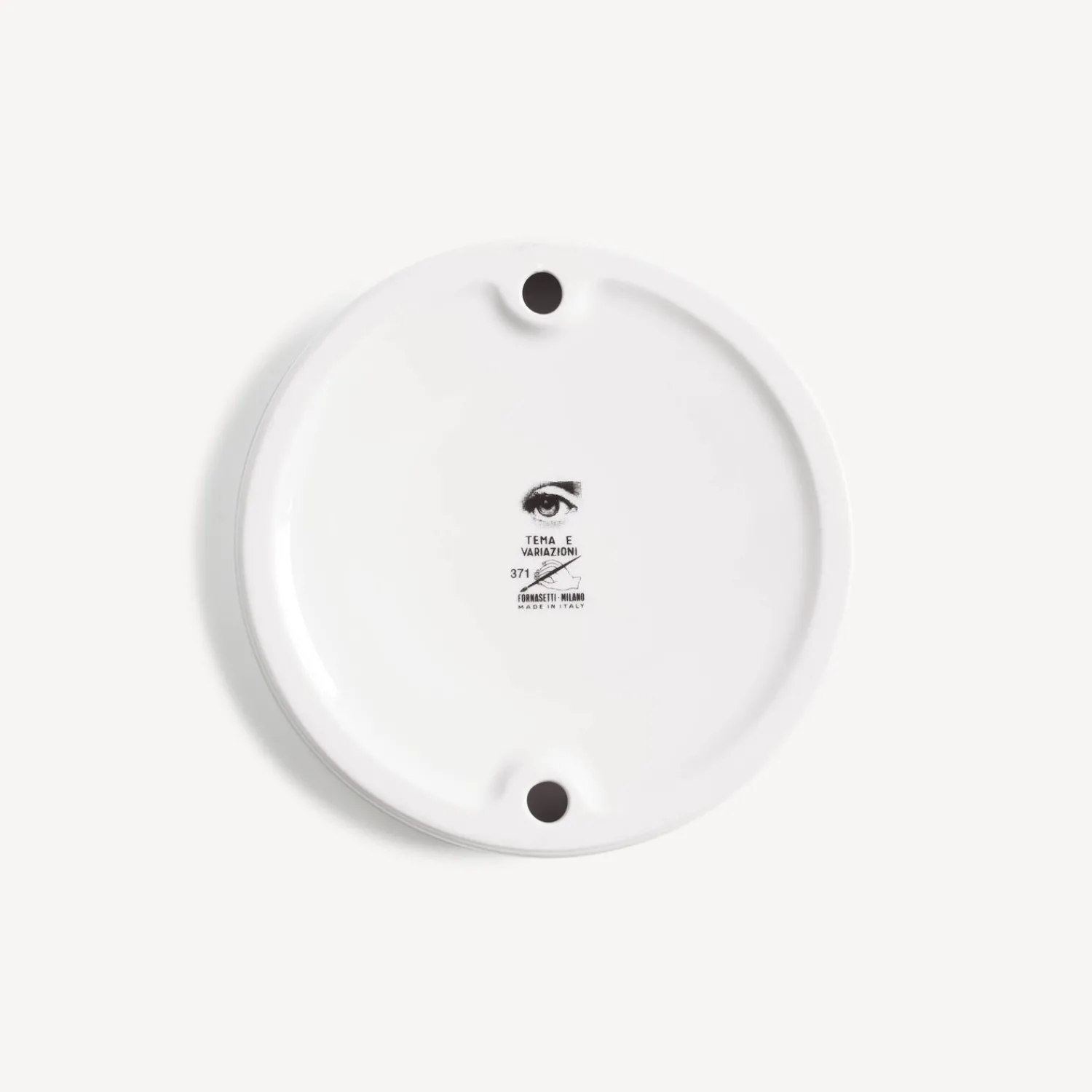 Design Ashtrays<Fornasetti Ashtray Tema E Variazioni N.371 White/Black