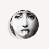 Design Ashtrays<Fornasetti Ashtray Tema E Variazioni N.82 White/Black