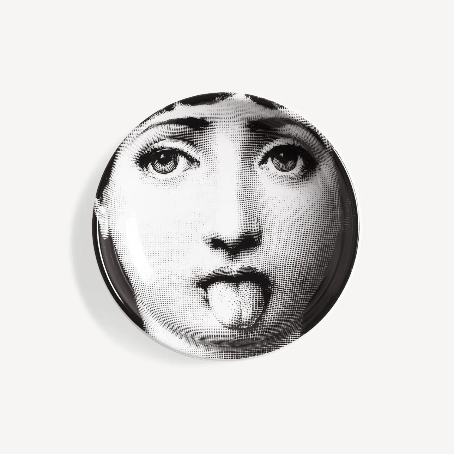 Design Ashtrays<Fornasetti Ashtray Tema E Variazioni N.82 White/Black