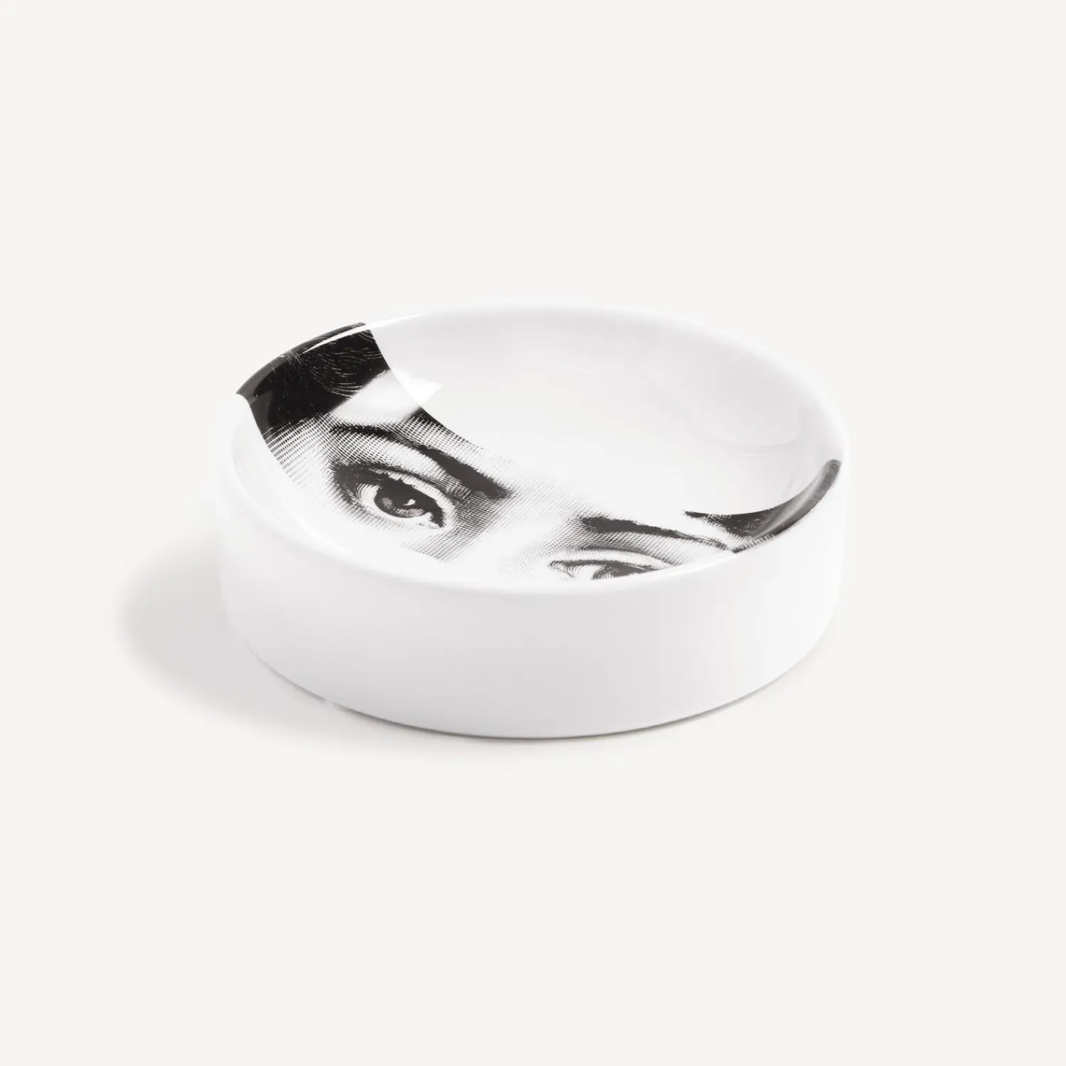 Design Ashtrays<Fornasetti Ashtray Tema E Variazioni N.32 White/Black