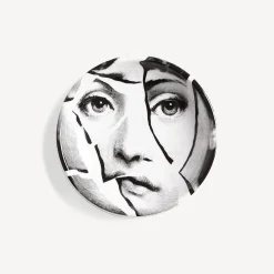 Design Ashtrays<Fornasetti Ashtray Tema E Variazioni N.2 White/Black