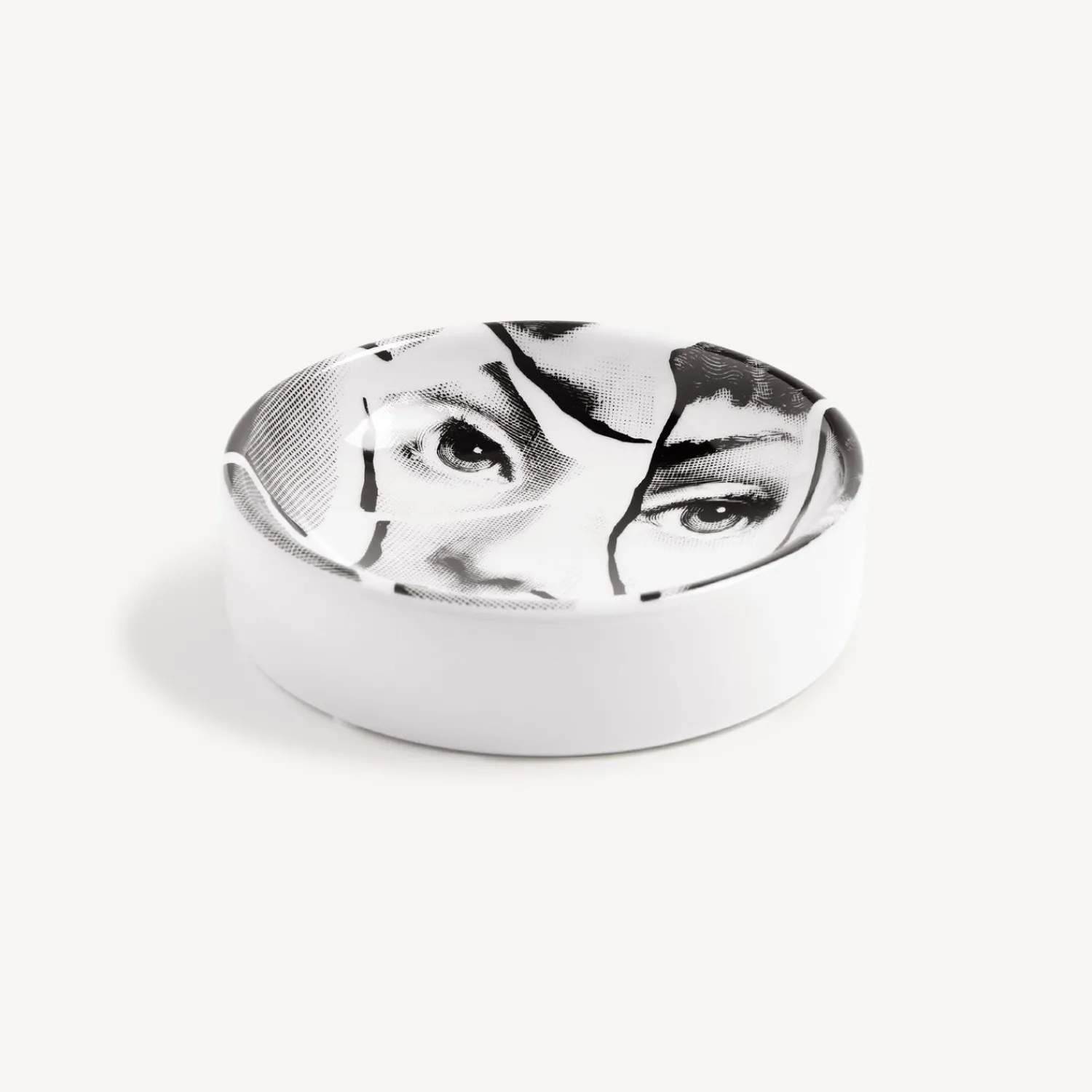 Design Ashtrays<Fornasetti Ashtray Tema E Variazioni N.2 White/Black