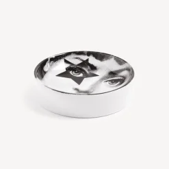 Design Ashtrays<Fornasetti Ashtray Tema E Variazioni N.381 White/Black