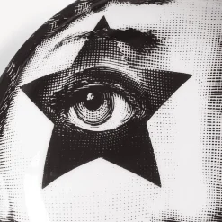 Design Ashtrays<Fornasetti Ashtray Tema E Variazioni N.381 White/Black