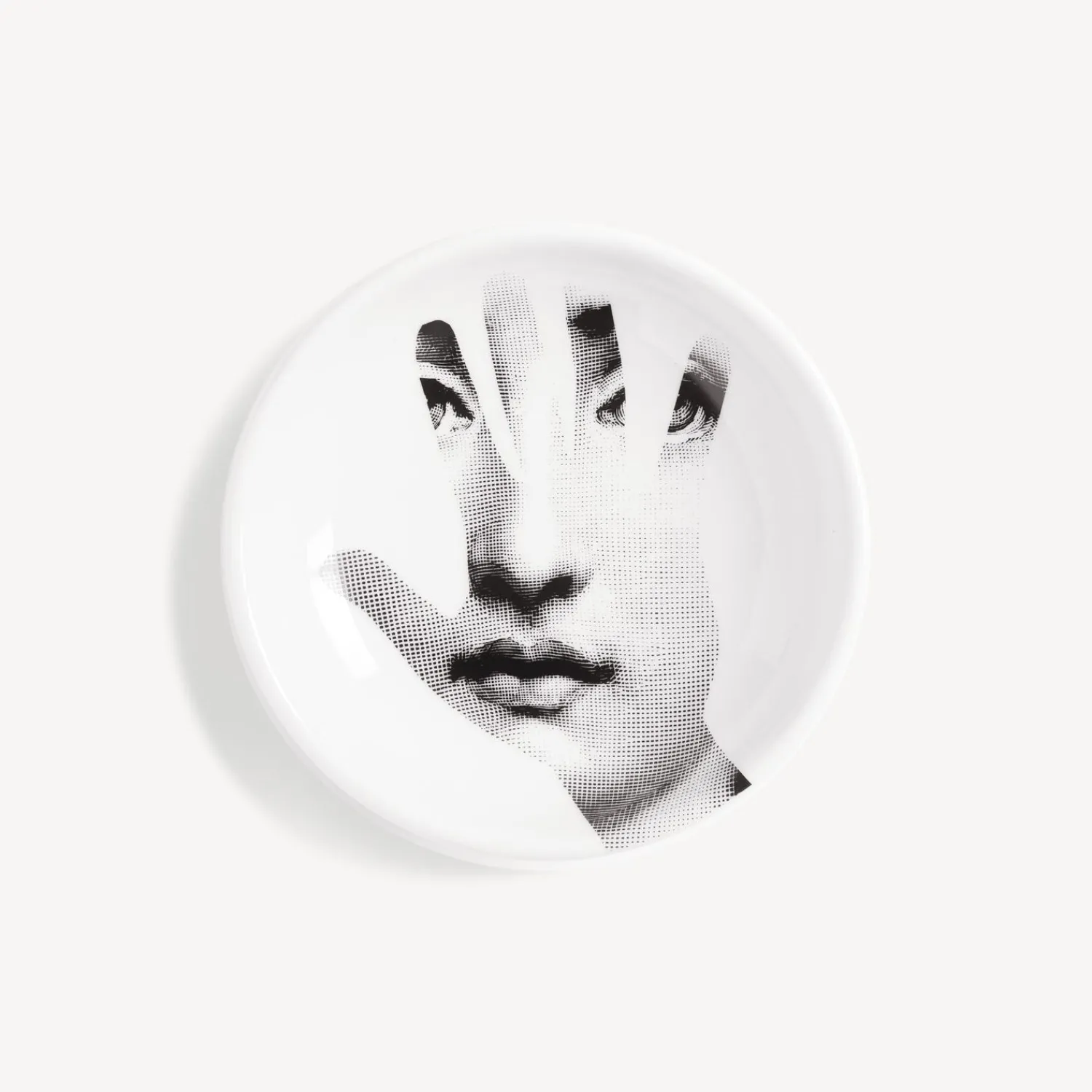Design Ashtrays<Fornasetti Ashtray Tema E Variazioni N.15 White/Black