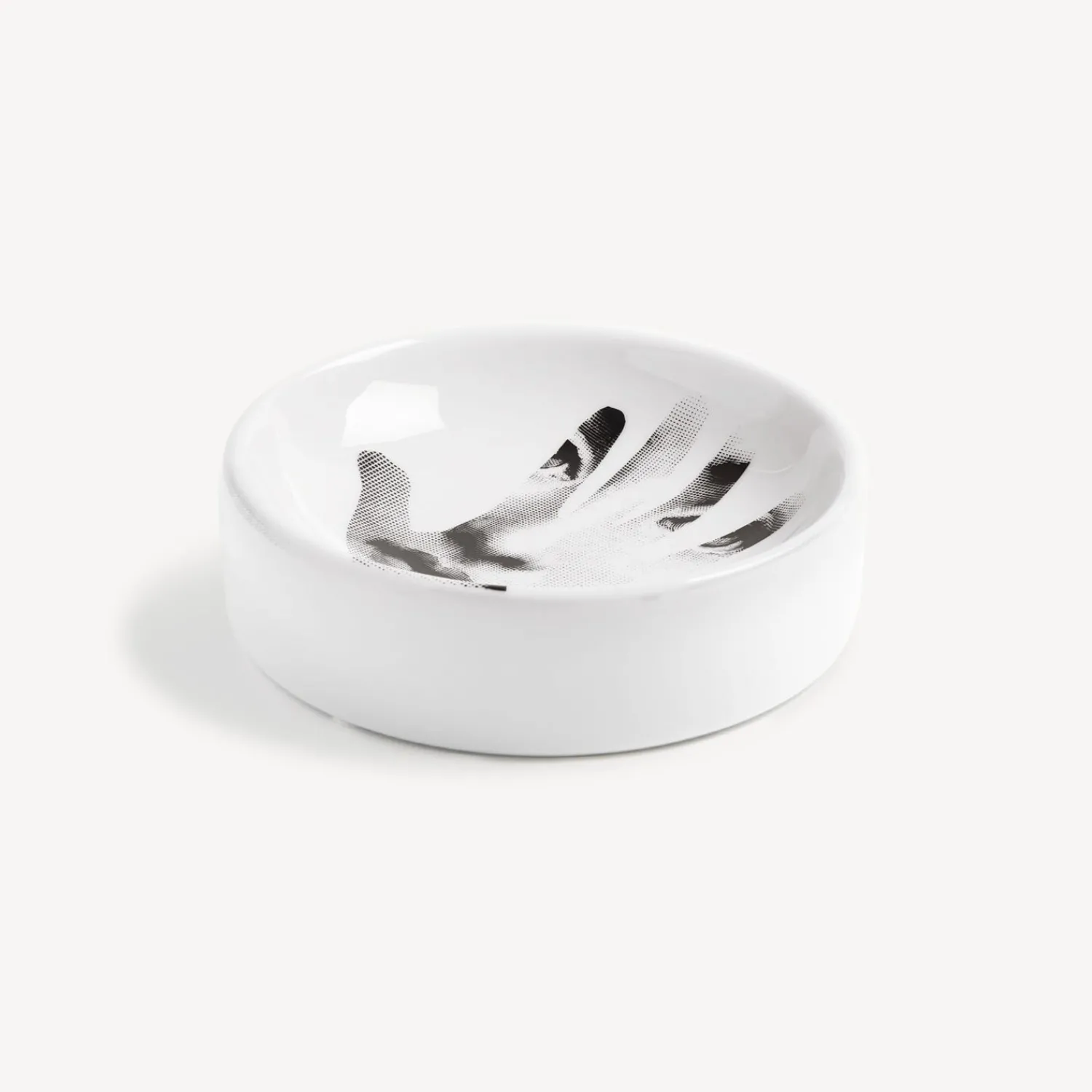 Design Ashtrays<Fornasetti Ashtray Tema E Variazioni N.15 White/Black