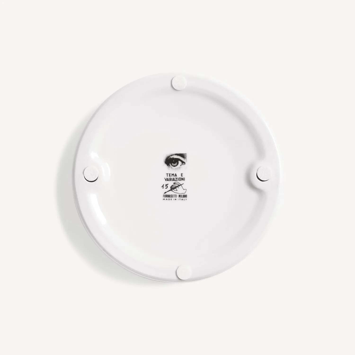 Design Ashtrays<Fornasetti Ashtray Tema E Variazioni N.15 White/Black