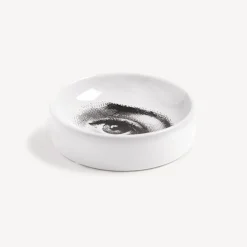 Design Ashtrays<Fornasetti Ashtray Tema E Variazioni N.35 White/Black