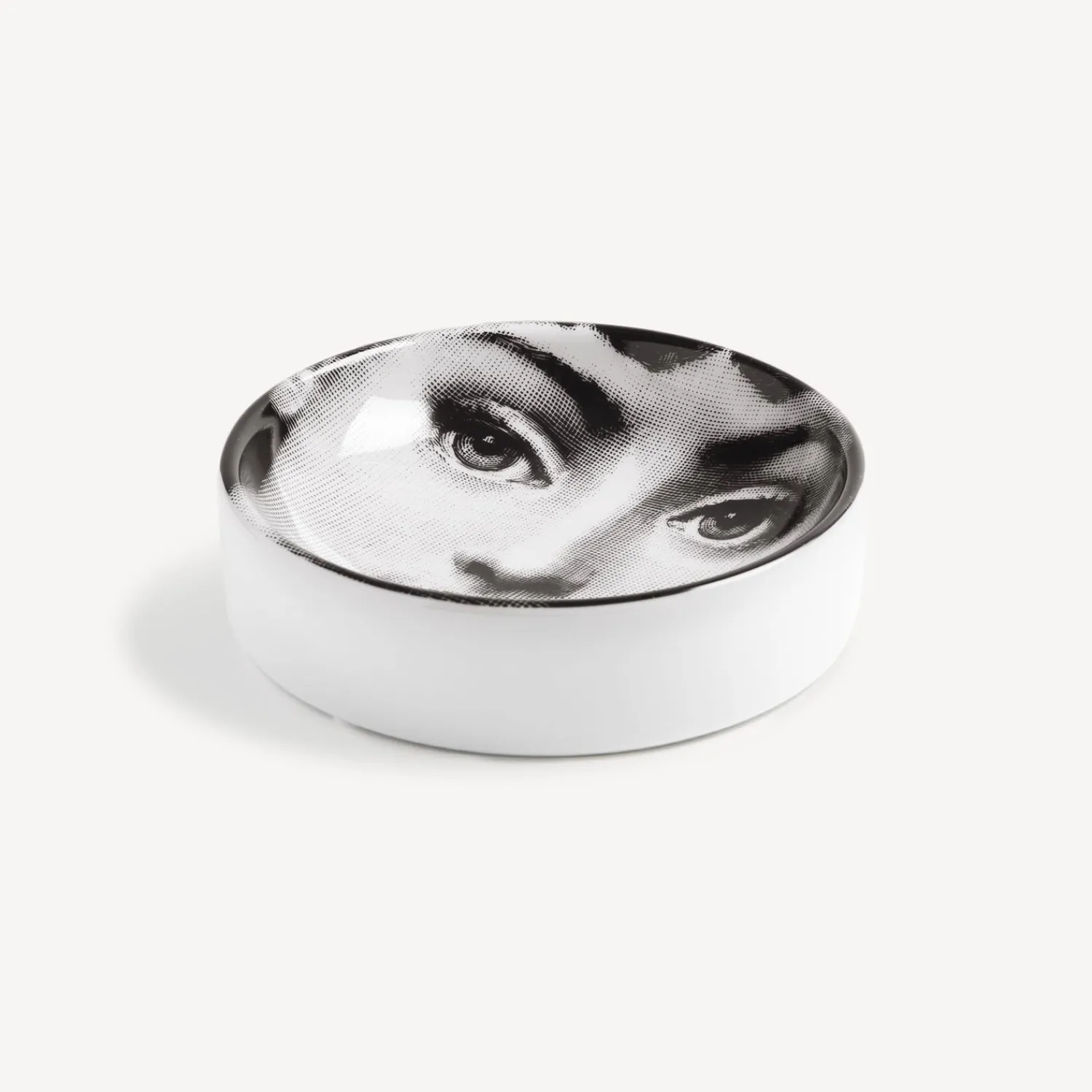 Design Ashtrays<Fornasetti Ashtray Tema E Variazioni N.1 White/Black