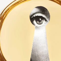 Design Ashtrays<Fornasetti Ashtray Tema E Variazioni N.14 White/Black/Gold