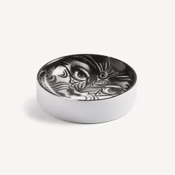 Design Ashtrays<Fornasetti Ashtray Tema E Variazioni N.9 White/Black