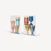 Bookends<Fornasetti Bookends Bicchieri Di Boemia Multicolour
