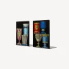 Bookends<Fornasetti Bookends Bicchieri Di Boemia Multicolour
