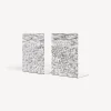 Bookends<Fornasetti Bookends Gerusalemme White/Black