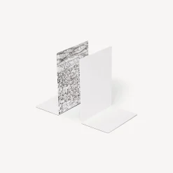 Bookends<Fornasetti Bookends Gerusalemme White/Black