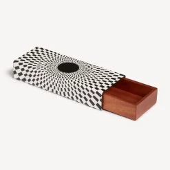 Glove Boxes<Fornasetti Box Egocentrismo White/Black