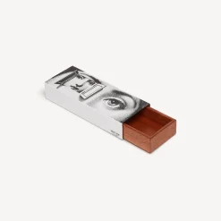 Glove Boxes<Fornasetti Box Occhio Con Finestra White/Black